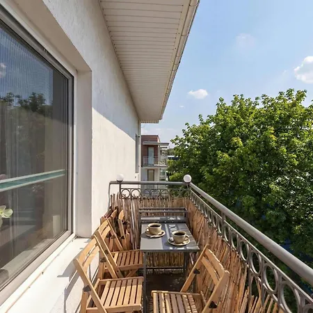 Dwupoziomowy W Nadmorskim Klimacie Z Balkonem By Renters Władysławowo